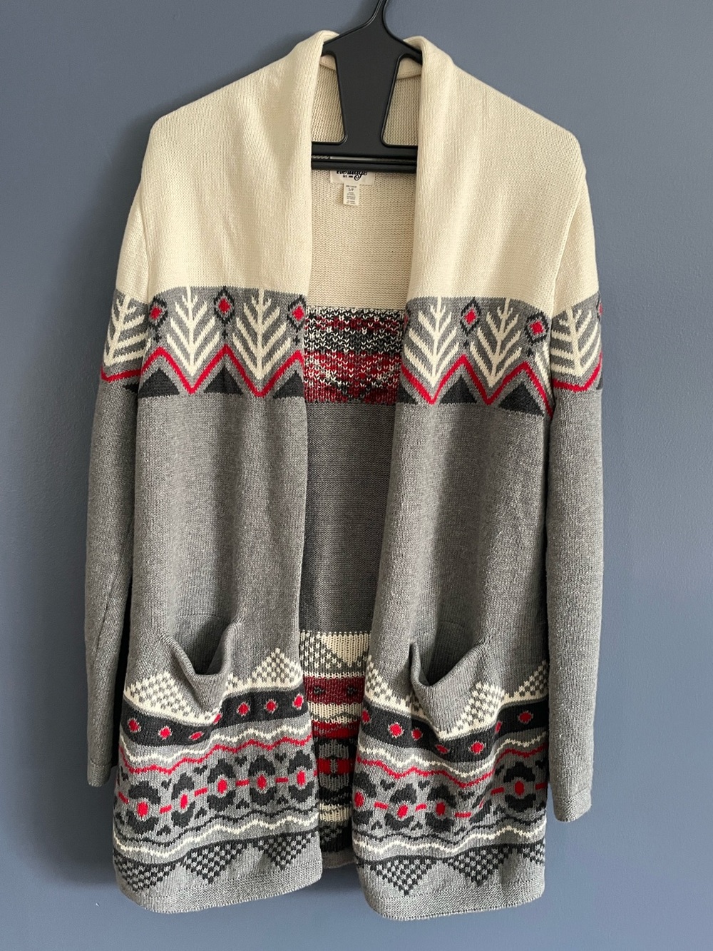 Vintage Heritage brand - Open-Front Shawl Collar Women's Cardigan Sweater
